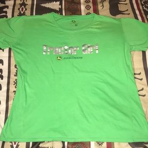 John Deere Tractor Girl tee